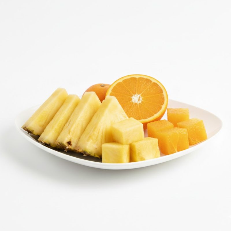 Pineapple and oranges