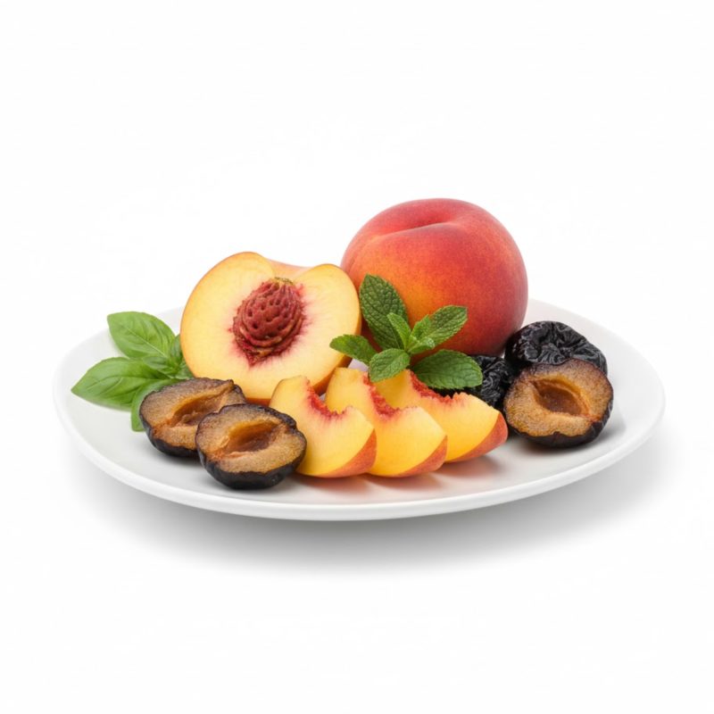 Peach and Prunes